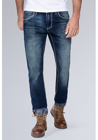 CAMP DAVID Regular-fit-Jeans, mit Kontrast-Riegel kaufen