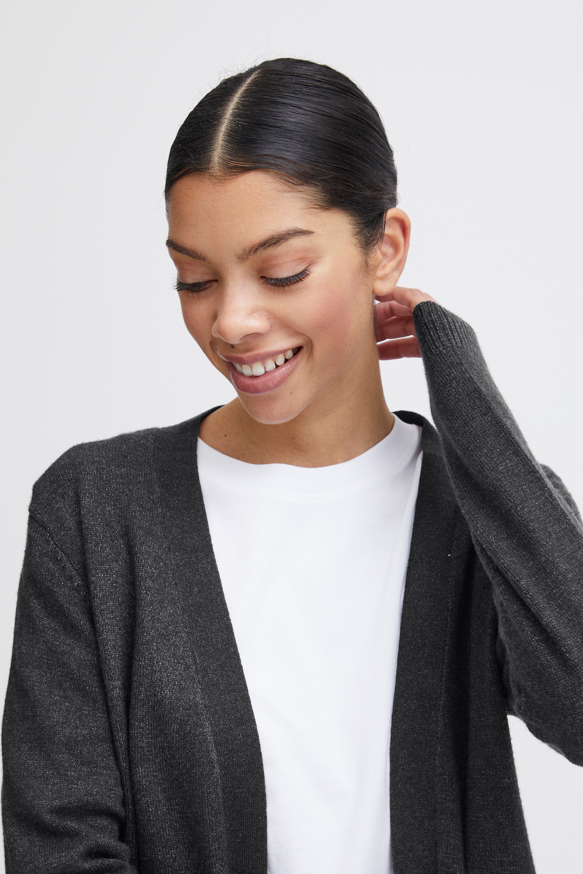 b.young Strickjacke »Langarm BYNONINA«