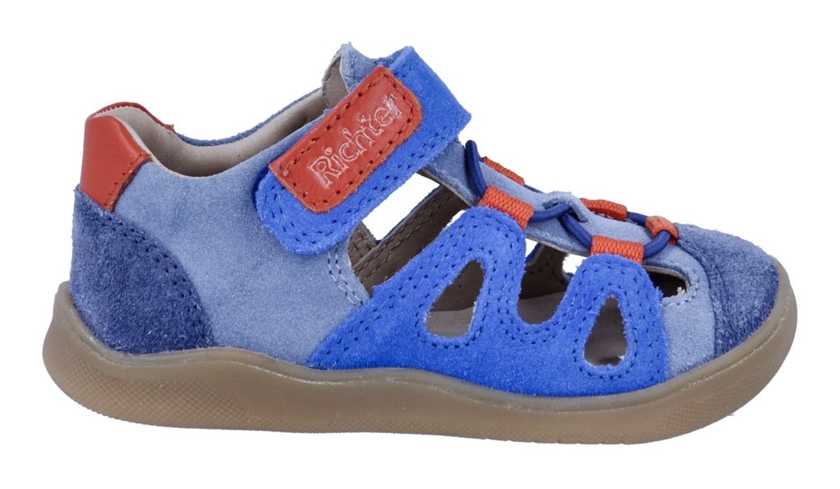 Richter Barfußschuh »Samy«  Babyschuh, Klettschuh, Größenschablone zum Download, mit WMS