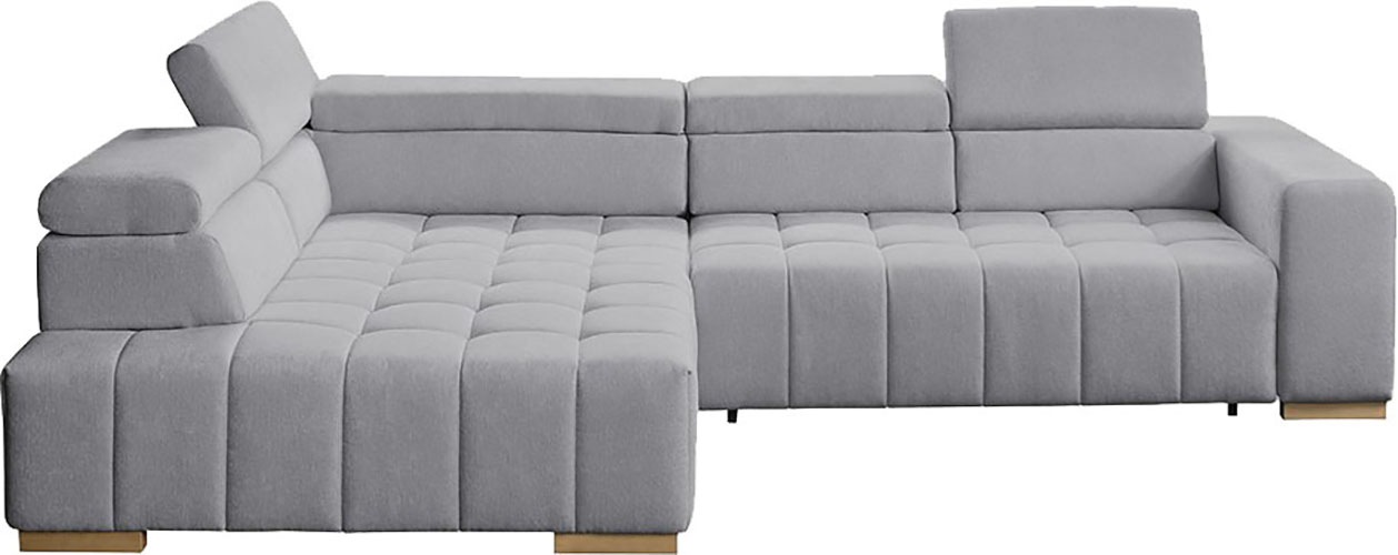 exxpo - sofa fashion Ecksofa »Elianos, hoher Sitzkomfort, aufwendige Kreuzs günstig online kaufen