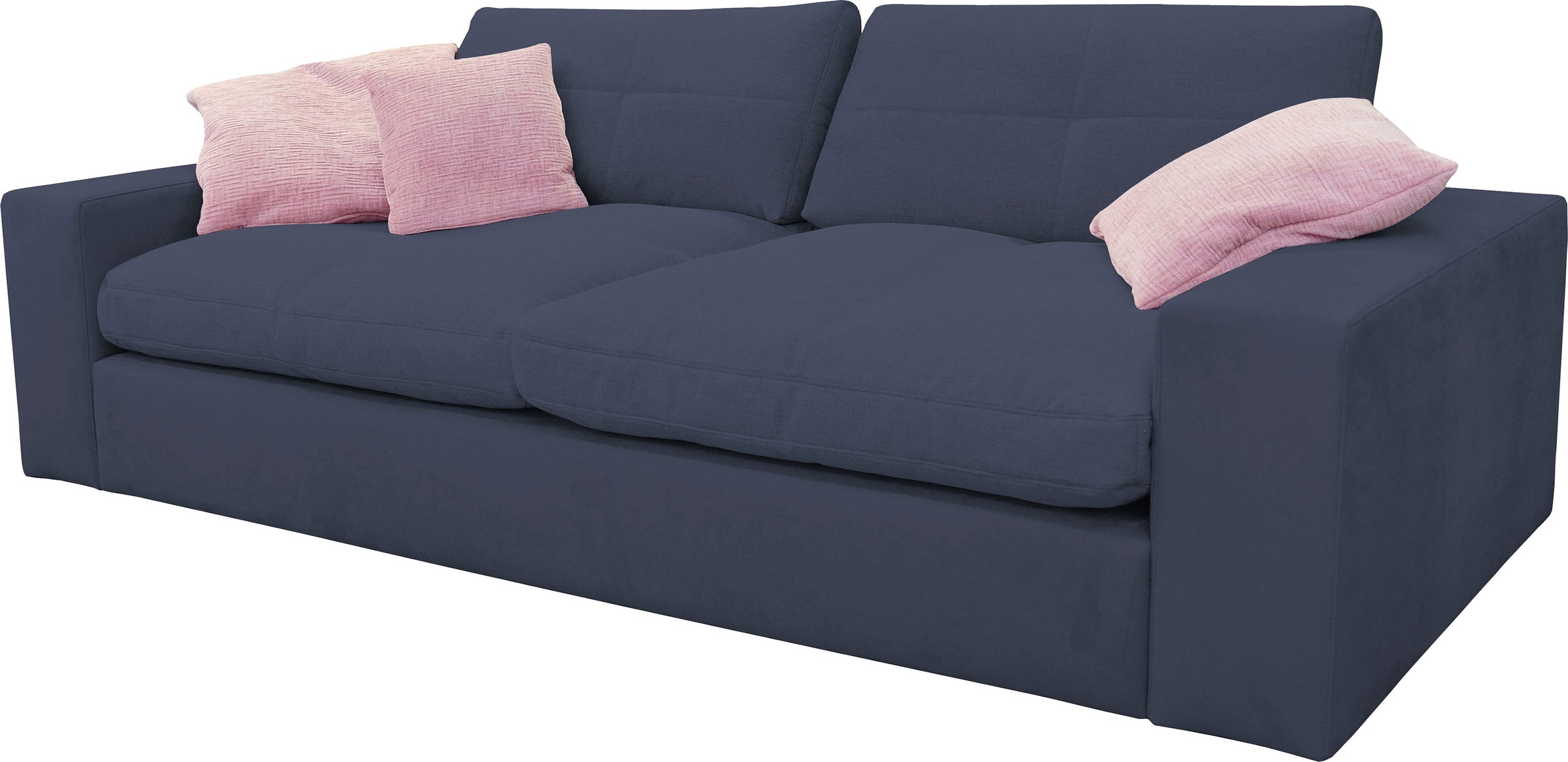 alina Big-Sofa »Sandy«, in Cord, mit losen Sitz und Rückenkissen