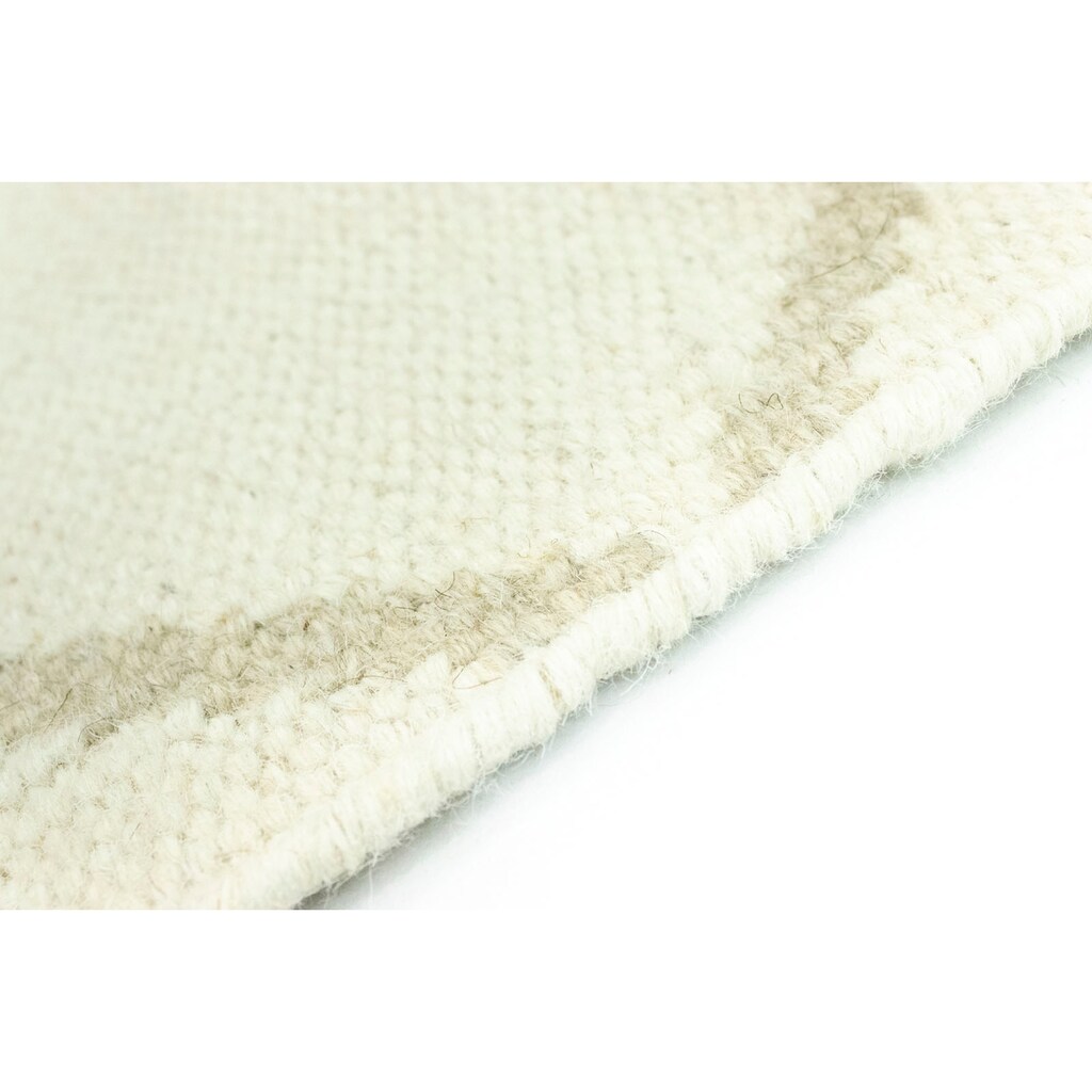 morgenland Wollteppich »Kelim Teppich handgewebt beige«, rechteckig, Kurzflor