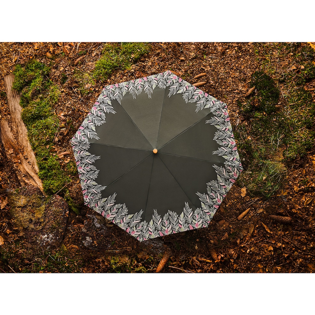 doppler® Taschenregenschirm »nature Mini, intention olive«