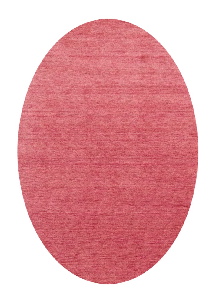 morgenland Wollteppich »Uni - Gabbeh Teppich - Softy«, oval, 1,6 mm Höhe, Gabbeh Optik, Uni Farben, reine Wolle, sehr weicher Flor, Wohnzimmer