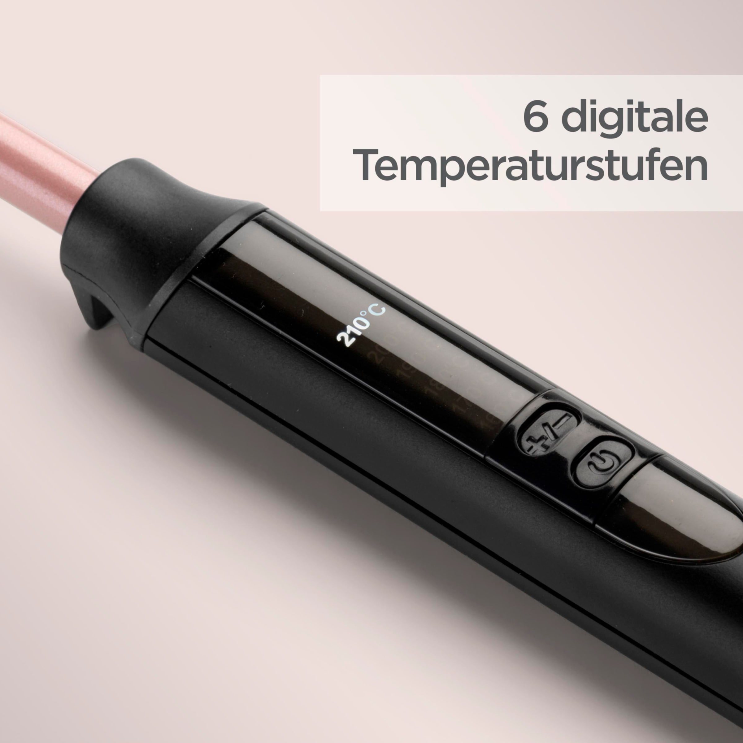 BaByliss Lockenstab »10mm Lockenstab  für extra enge Locken, C449E« Keramik-Beschichtung Quarz-Keramikbeschichtung, 6 Temperaturstufen, für alle Haartypen
