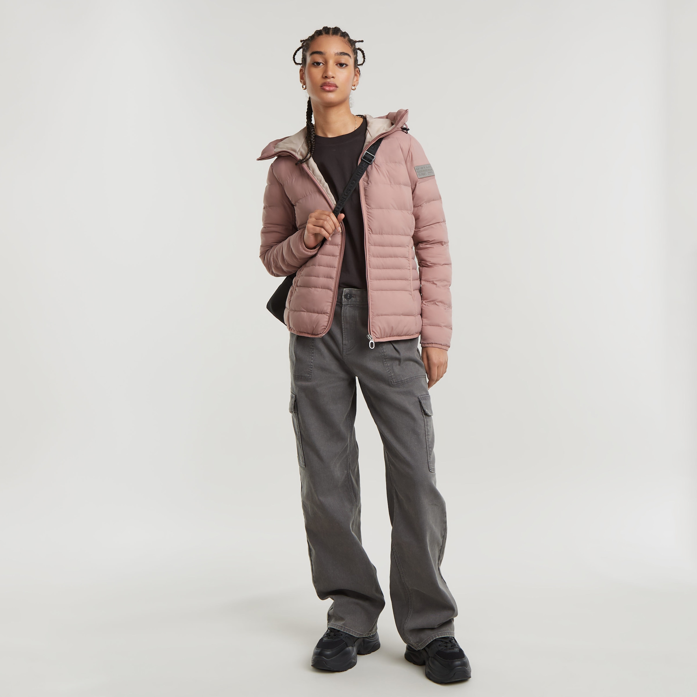 G-STAR Steppjacke »leicht wattiert mit Kapuze«, mit Kapuze