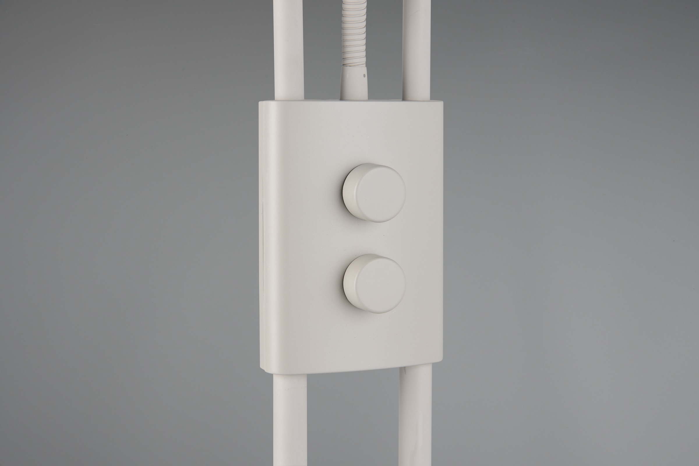 TRIO Leuchten LED Stehlampe »CHRIS, LED Stehleuchte, mit Lesearm, Drehdimmer« LED-Board 1 Stk. Warmweiß flexibles Leselicht getrennt schalten + dimmen, warmweißes Licht 3000K