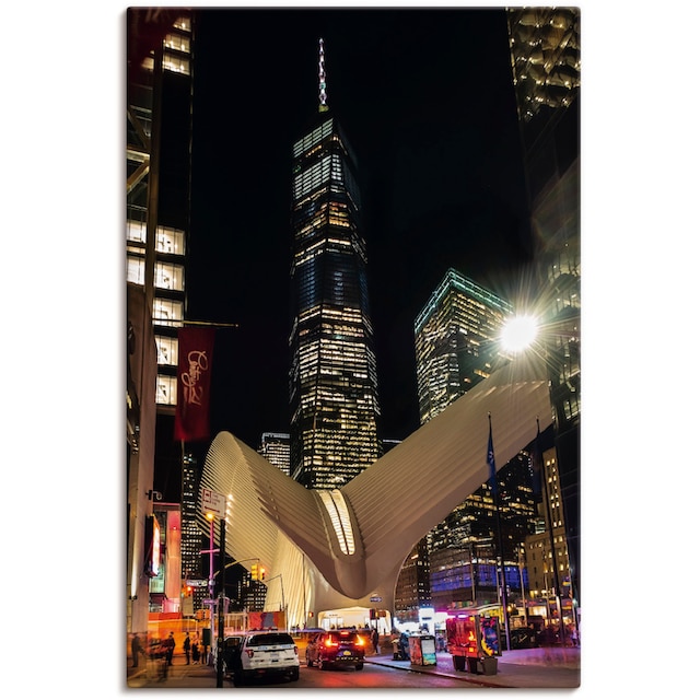 Artland Wandbild »World Trade Center New York«, Amerika, (1 St.), als  Alubild, Leinwandbild, Wandaufkleber oder Poster in versch. Größen auf  Rechnung bestellen