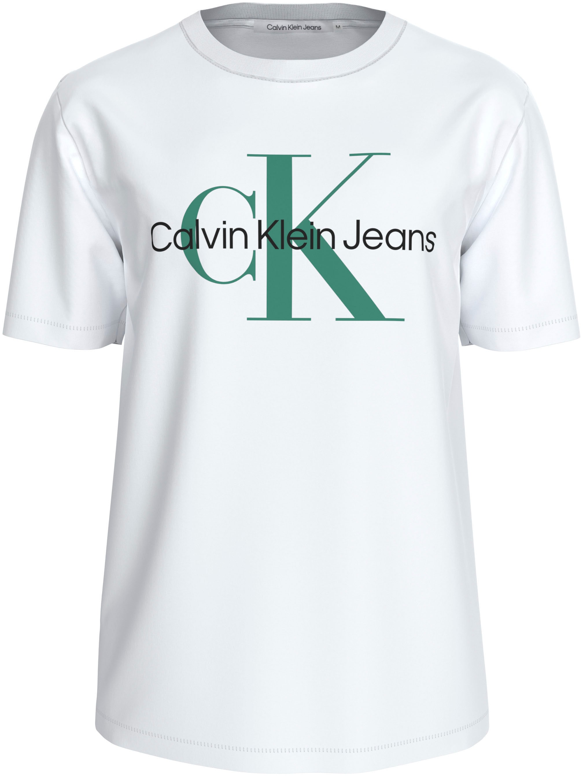 Calvin Klein Jeans T-Shirt »SEASONAL MONOLOGO TEE«, mit großem Logodruck