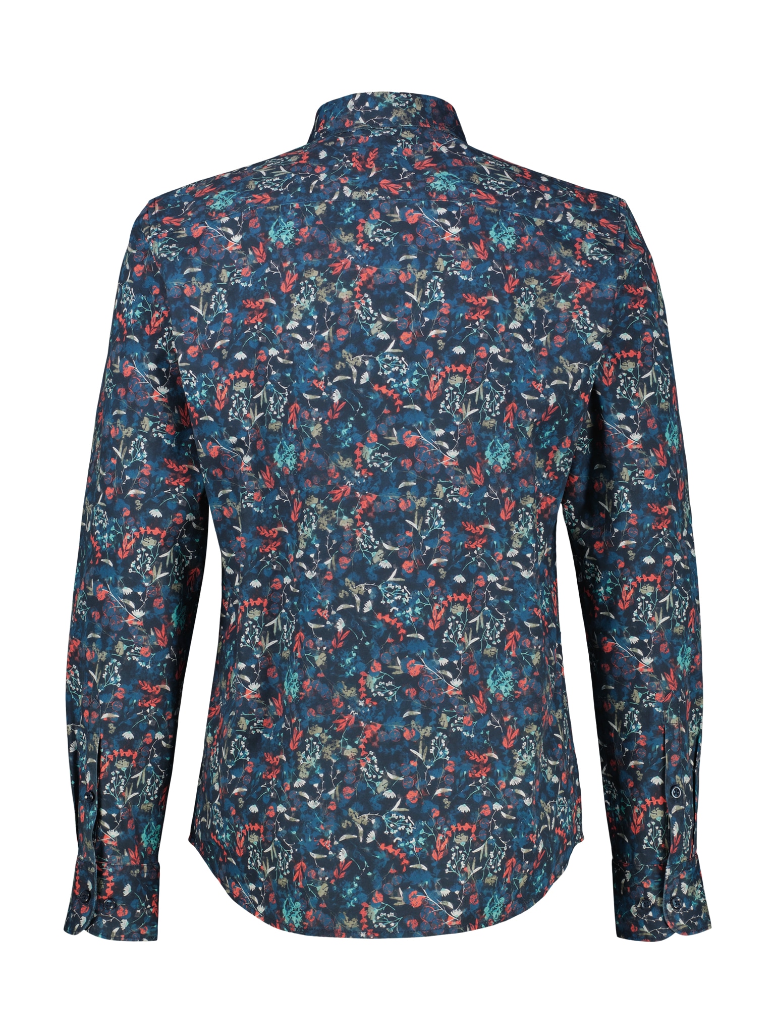 LERROS Langarmhemd mit Allover-Print, geblümt