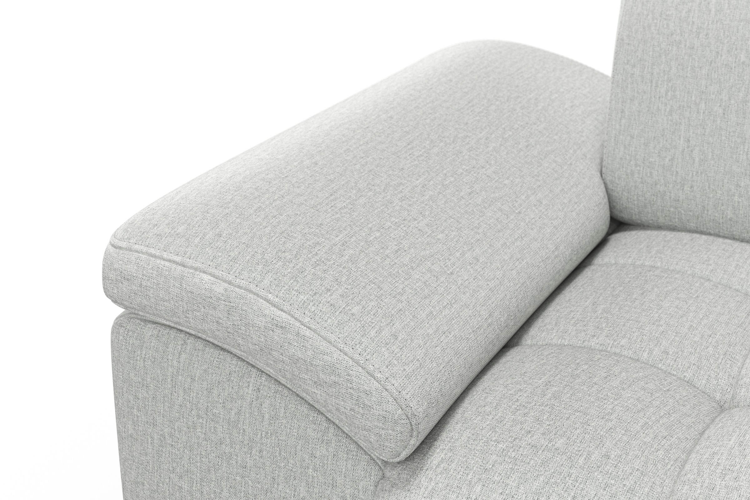 sit&more Ecksofa »Cool L-Form«, wahlweise mit Kopfteilverstellung und Vorziehsitz, motorisch