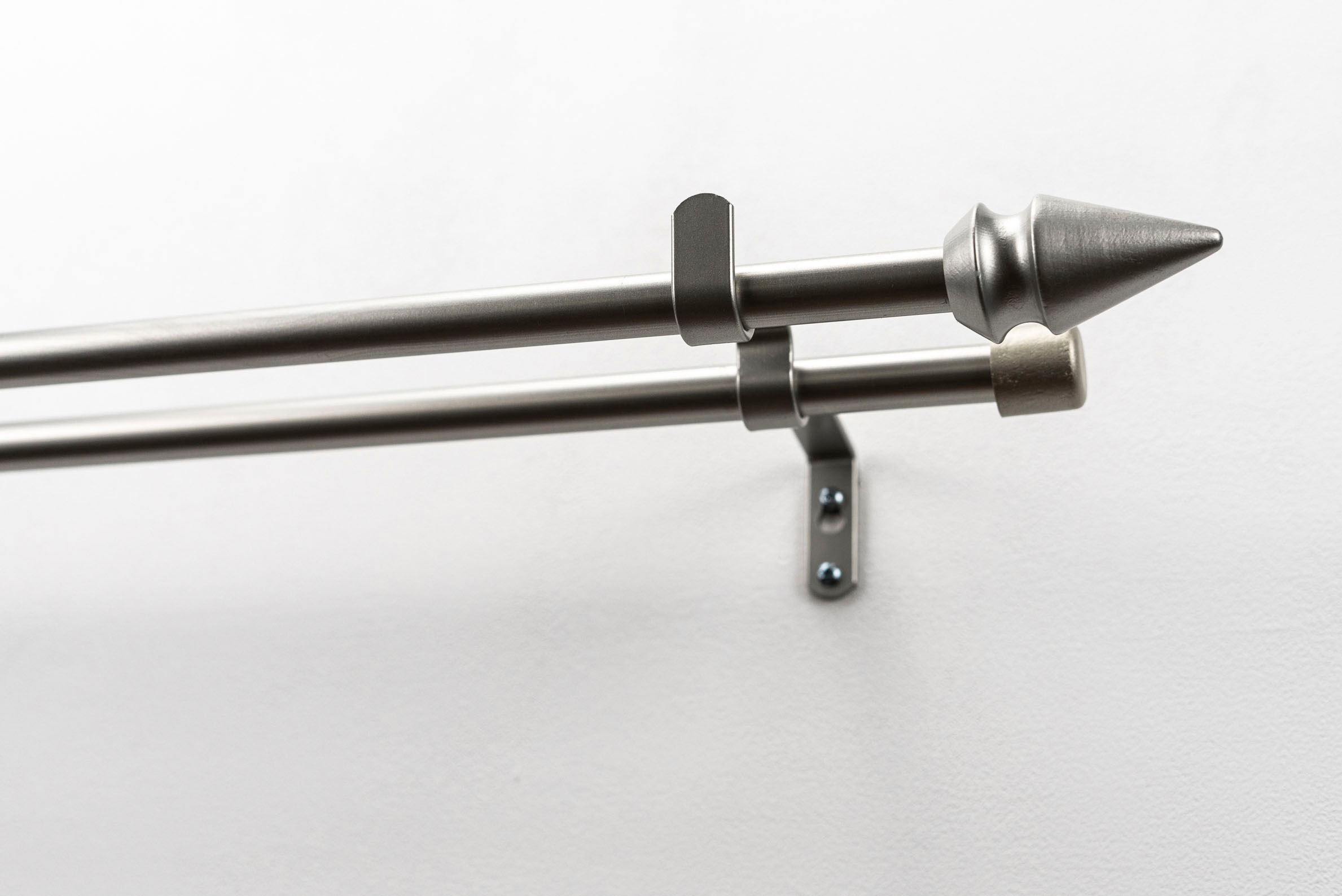 GARESA Gardinenstange »SPYRNA mit offenem Träger« Ø 16 mm 2 läufig-läufig W günstig online kaufen