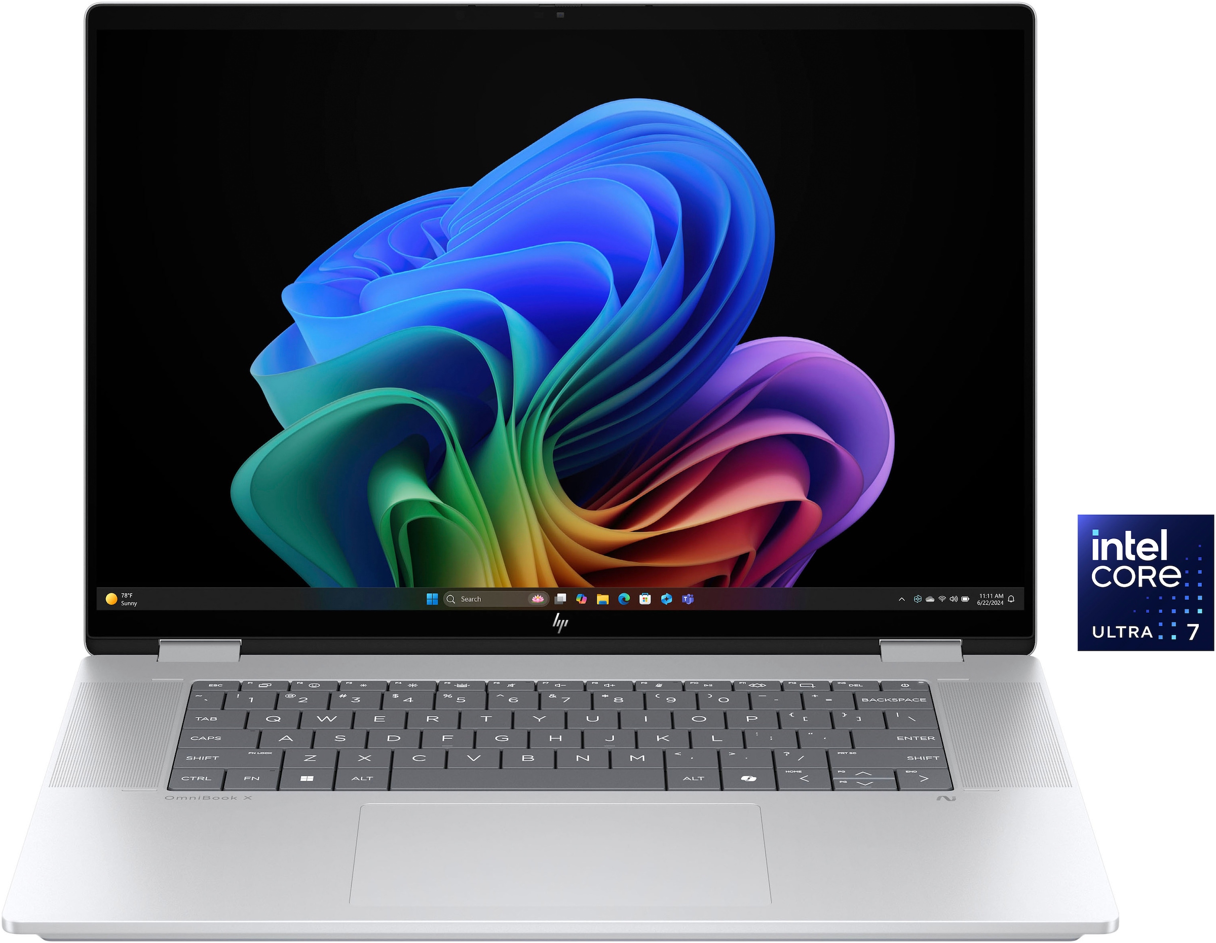 HP Convertible Notebook »OmniBook X Flip 16-as0252ng«, 40,64 cm, / 16 Zoll, Intel, Ultra 7, ARC, 512 GB SSD