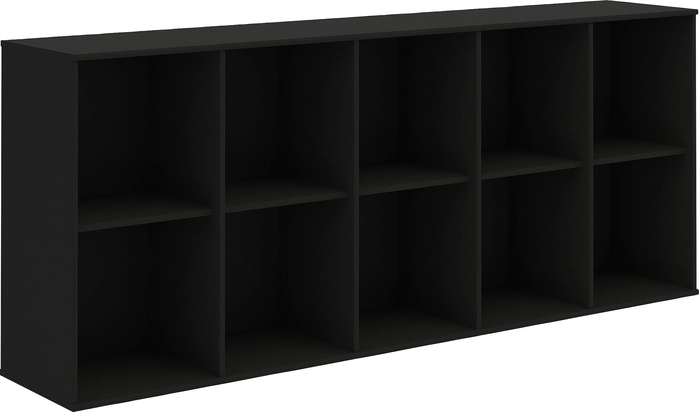 Hammel Furniture Sideboard »Mistral Kubus 117, hängend/stehend montierbar«, (1 St.), Verstellbar Einlegeböden, B: 169 cm, anpassungsbar Designmöbel