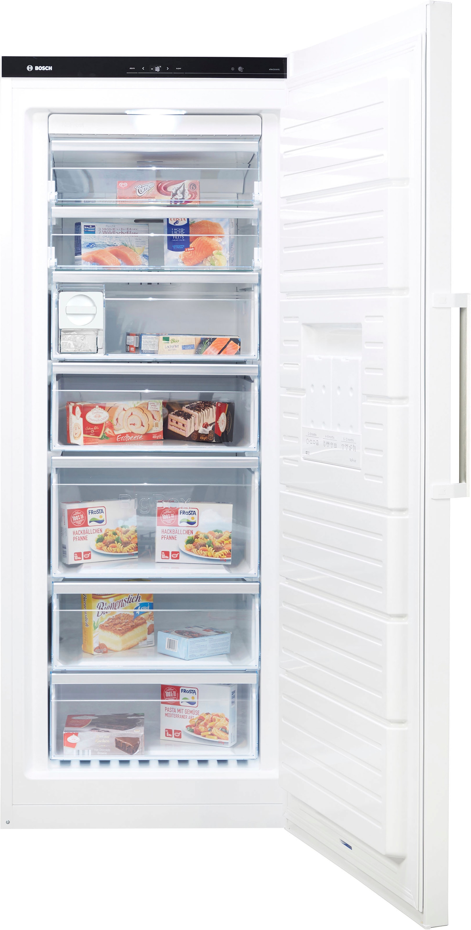 BOSCH Gefrierschrank »GSN54AWCV«, 176 cm hoch, 70 cm breit günstig online kaufen