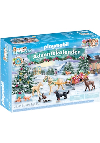 Adventskalender »Spielzeug, Spielbausteine, Pferde: Schlittenfahrt (71345)«, ab 4...