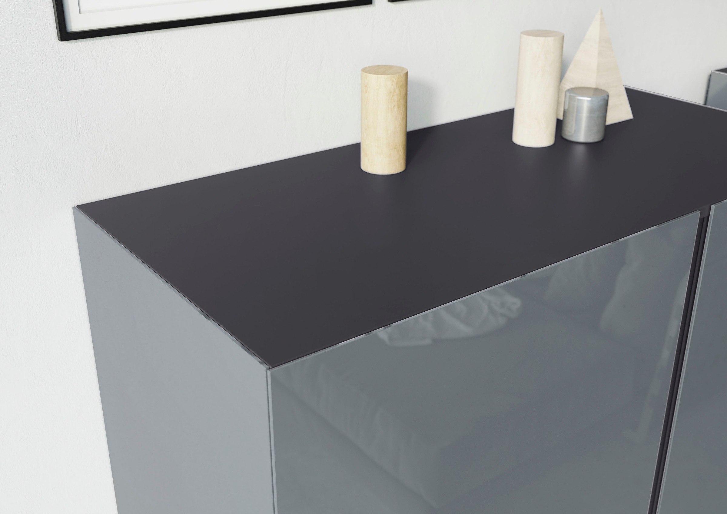 GERMANIA Kommode »Mesa«, mit Glasfronten