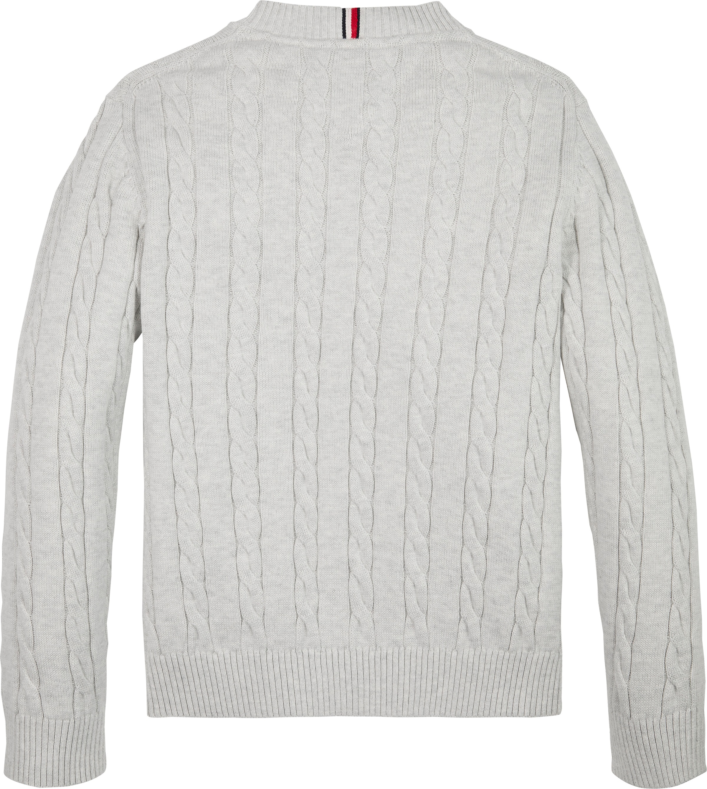 Tommy Hilfiger Strickpullover »COTTON CABLE SWEATER«, für Kinder bis 16 Jahre, mit Zopfmuster