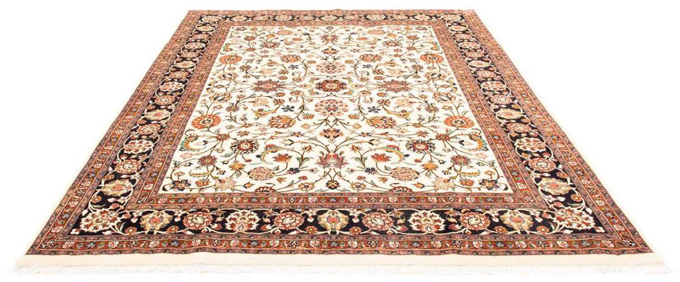 morgenland Wollteppich »Kaschmar Blumenmuster Beige 295 x 202 cm«, rechteck günstig online kaufen