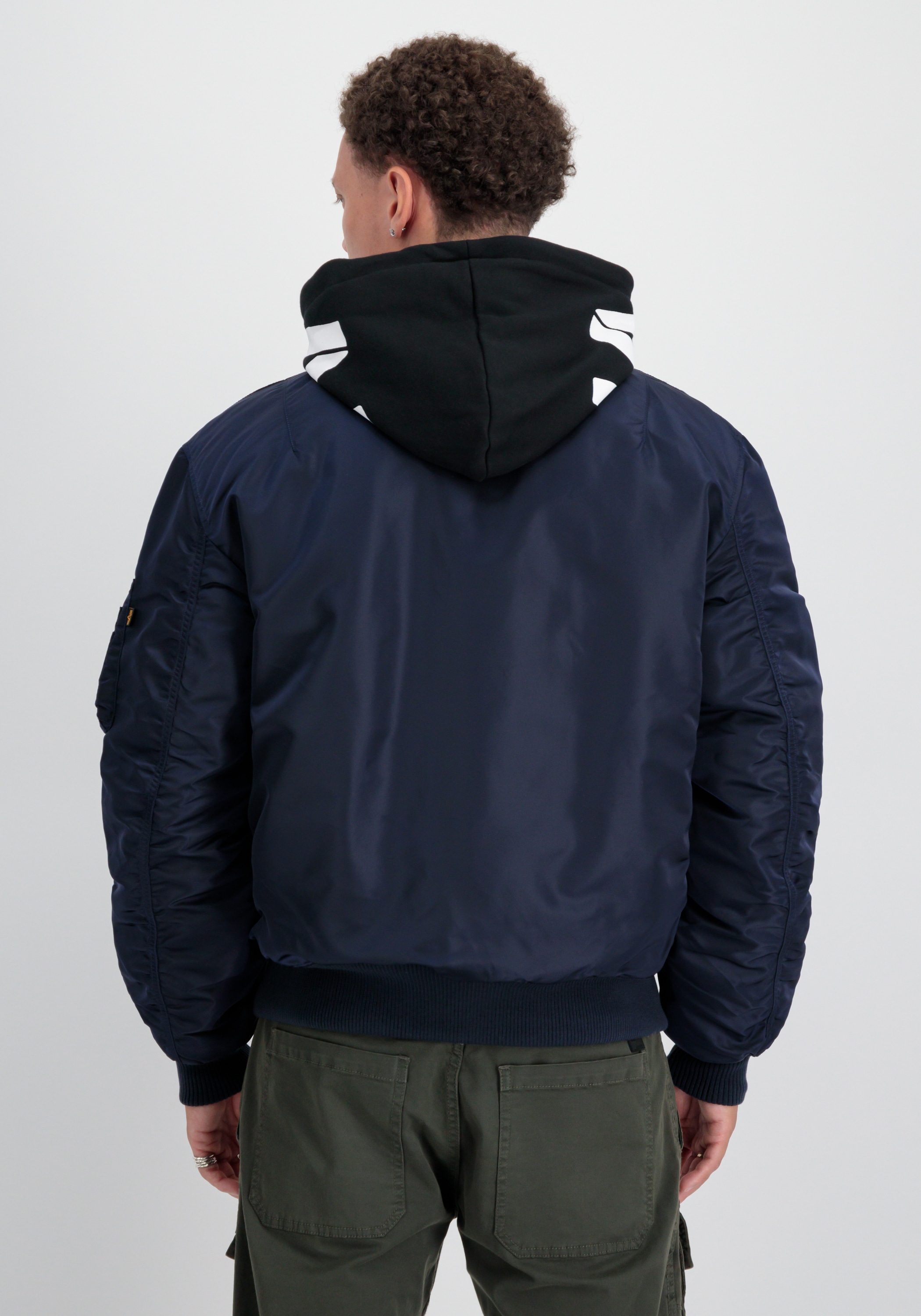 Alpha Industries Bomberjacke »MA-1 Zip Hood Print«