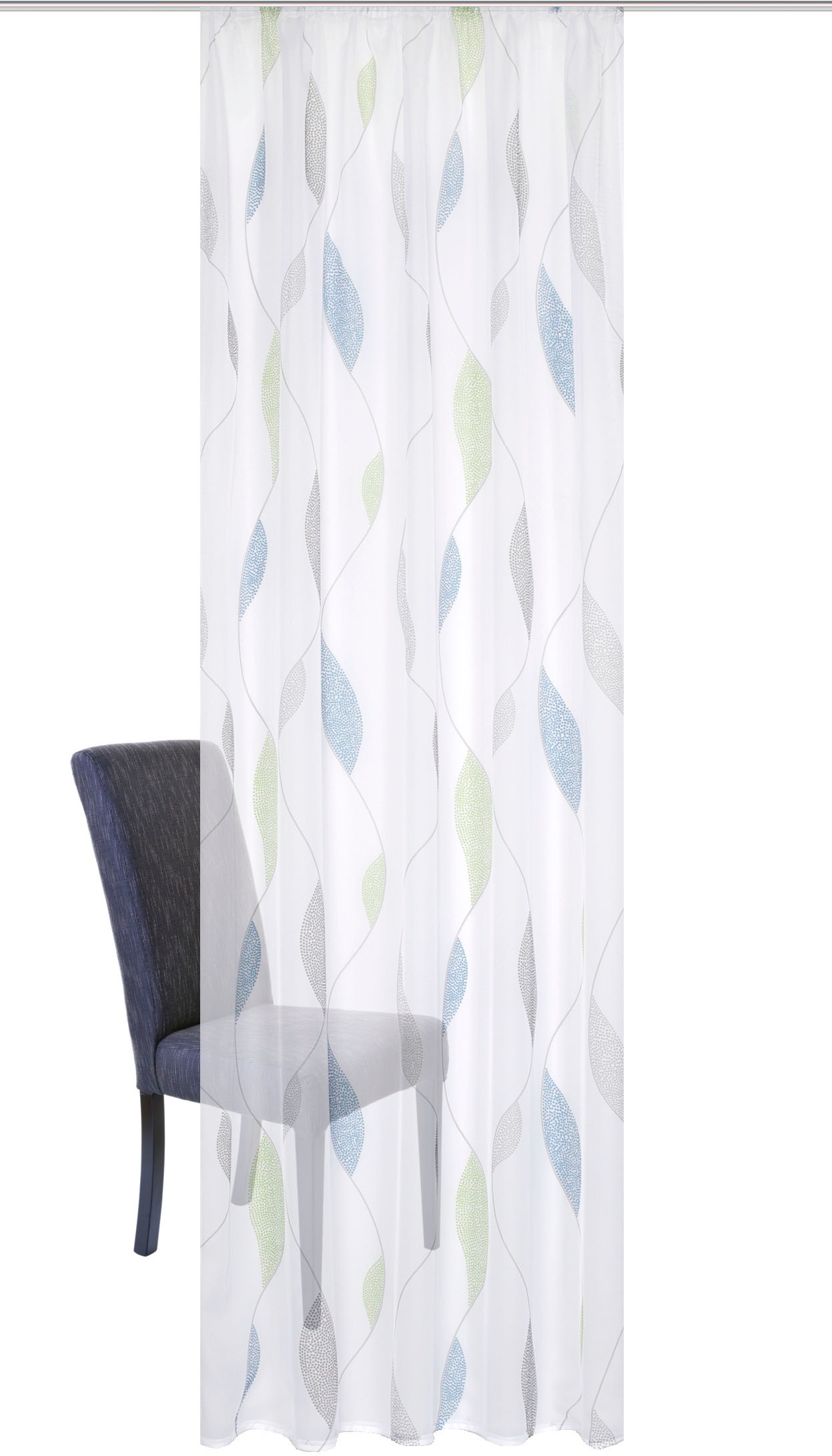 HOME WOHNIDEEN Gardine »PAOLO«, (1 St.), halbtransparent