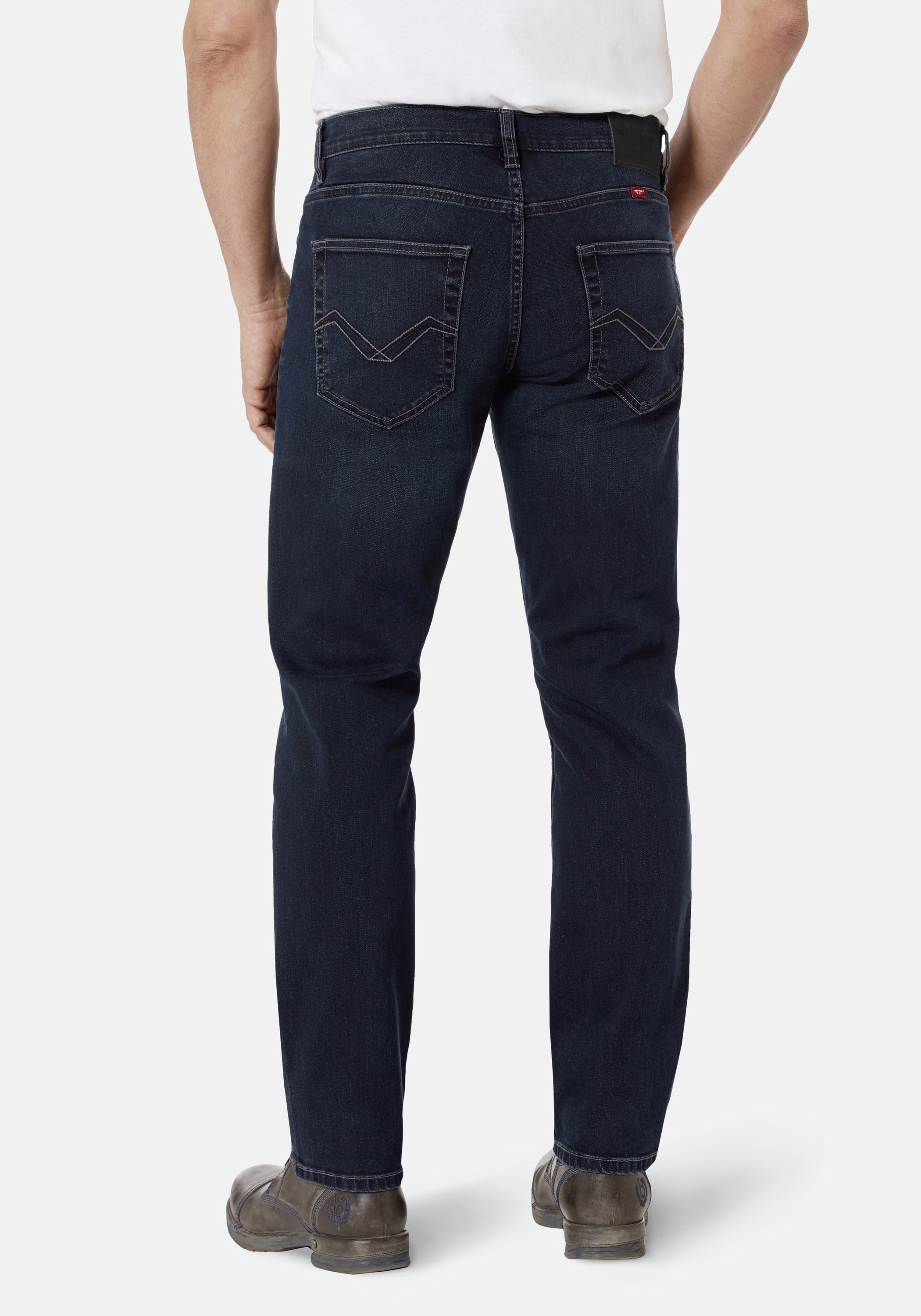 HERO by John Medoox 5-Pocket-Jeans »Phoenix Denim Big Straight Cut Stretch«, Straight Fit Casual Clean Wash Denim Jeans für Herren