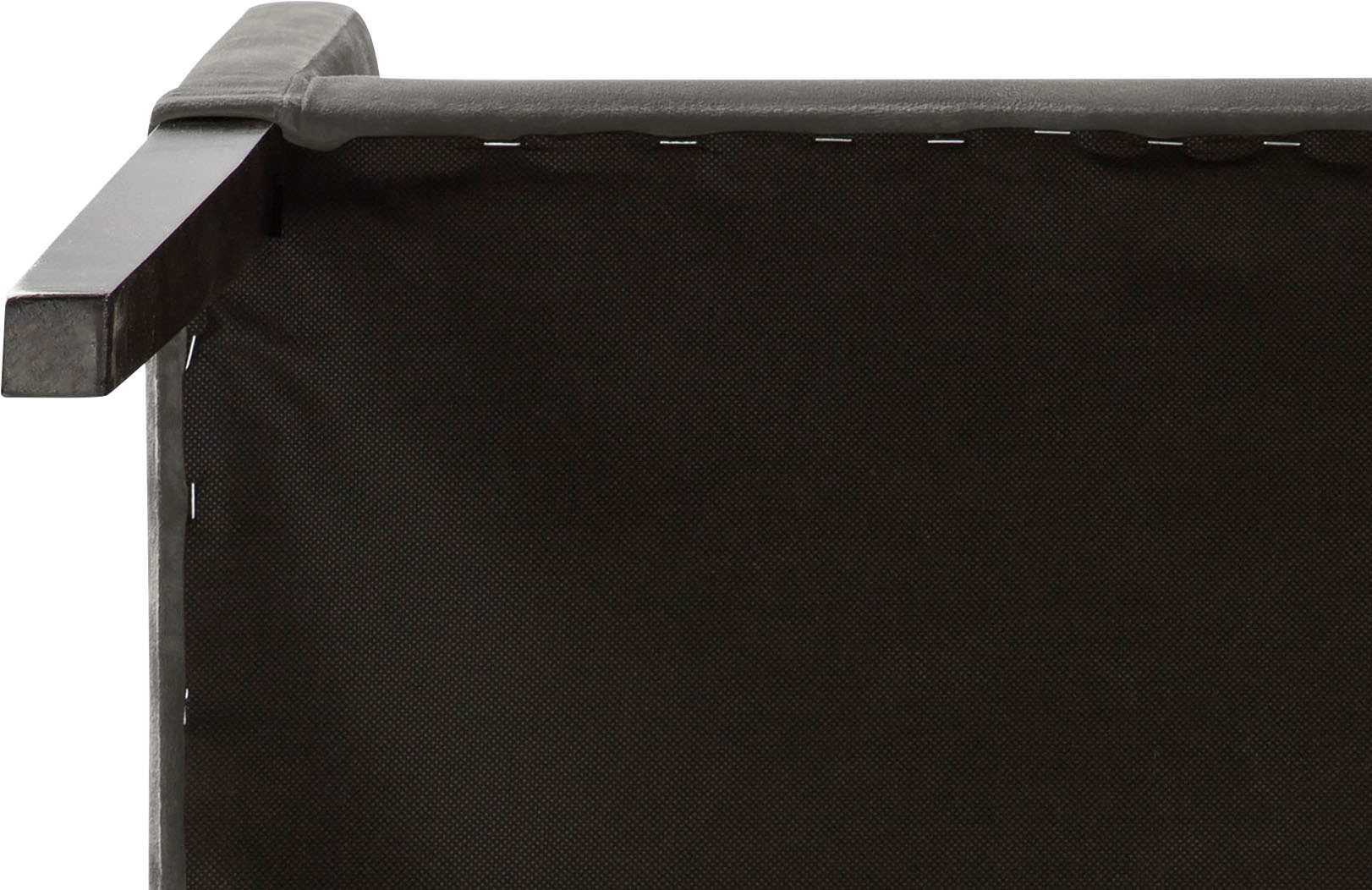 Fink Armlehnstuhl »MARTIN«, Samtvelours VELVET, mit schmalen, schwarzen Beinen