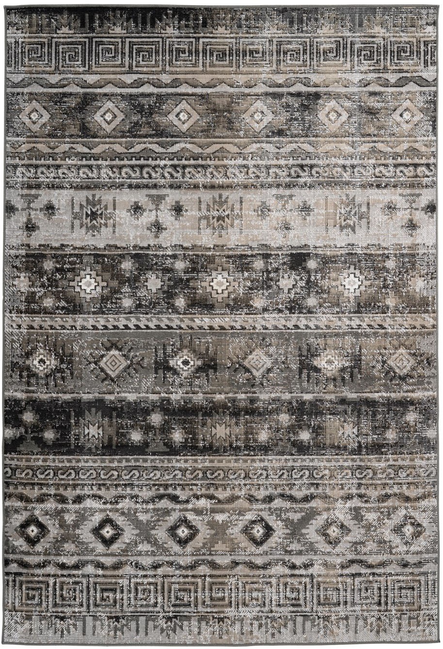 me gusta Teppich »Ariya 325«, rechteckig, 6 mm Höhe, Flachflor, gekettelt, günstig online kaufen