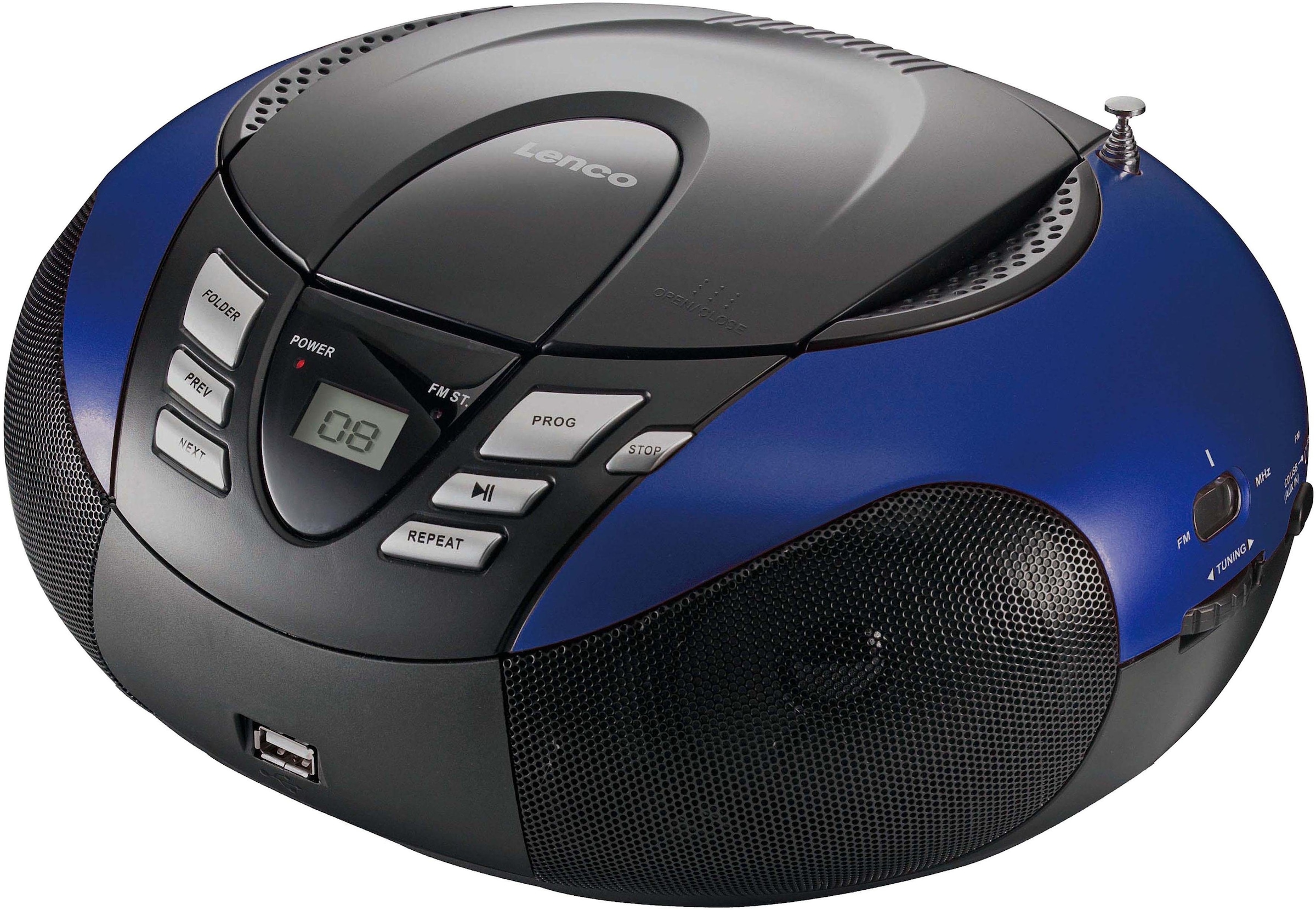 CD-Radiorecorder »SCD-37 Portables Radio mit CD Player/USB«