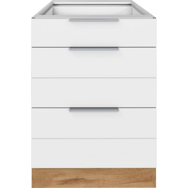 HELD MÖBEL Auszugsunterschrank »Luhe«, 60 cm breit, hochwertige MDF-Fronten  mit waagerechter Lisene online bestellen