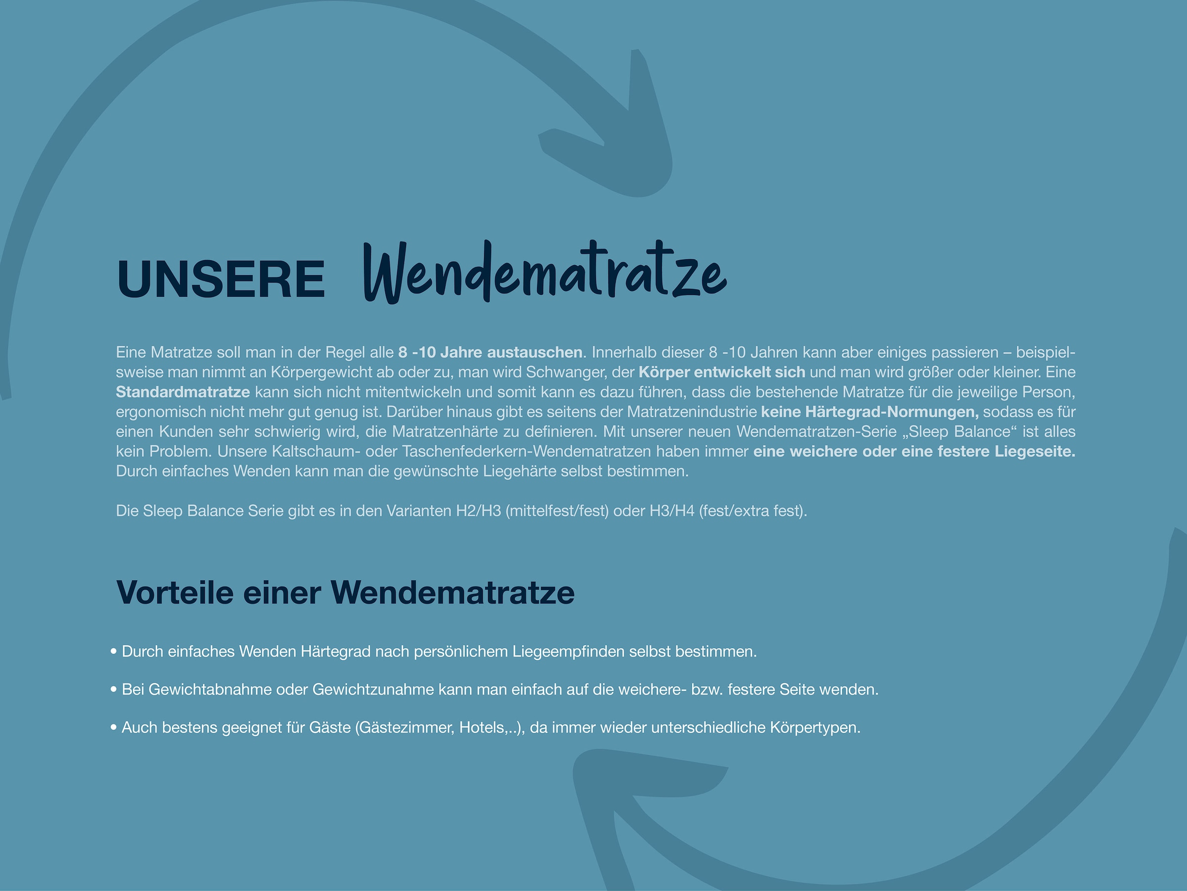 Hn8 Schlafsysteme Taschenfederkernmatratze »Sleep Balance TFK«, 24 cm hoch, Raumgewicht: 40 kg/m³, 500 Federn, (1 St., 1-tlg.), in den Größen 90x200 und vielen weiteren Größen erhältlich