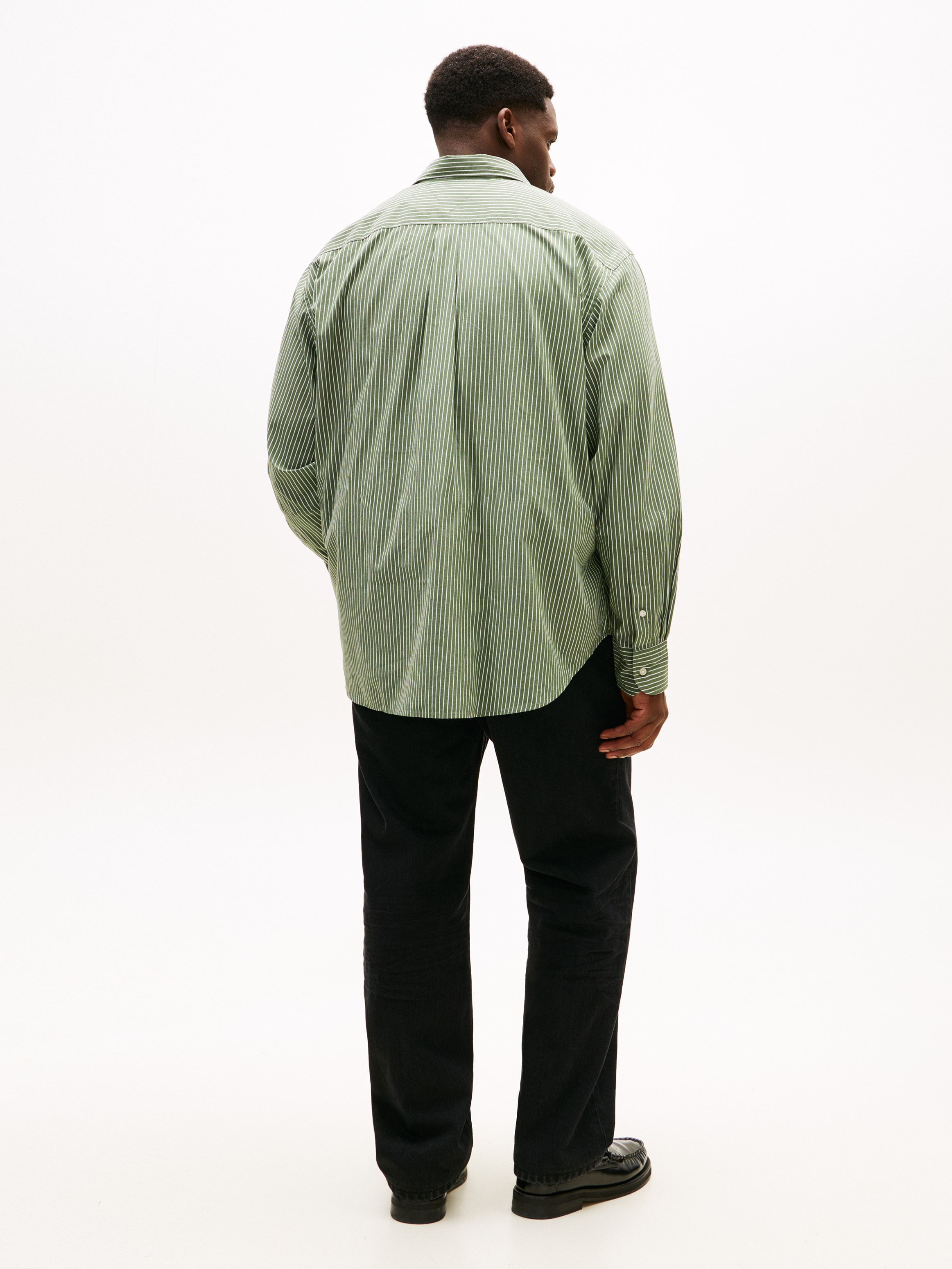 Tommy Hilfiger Big & Tall Langarmhemd »BT - CORE HAIRLINE POPLIN«