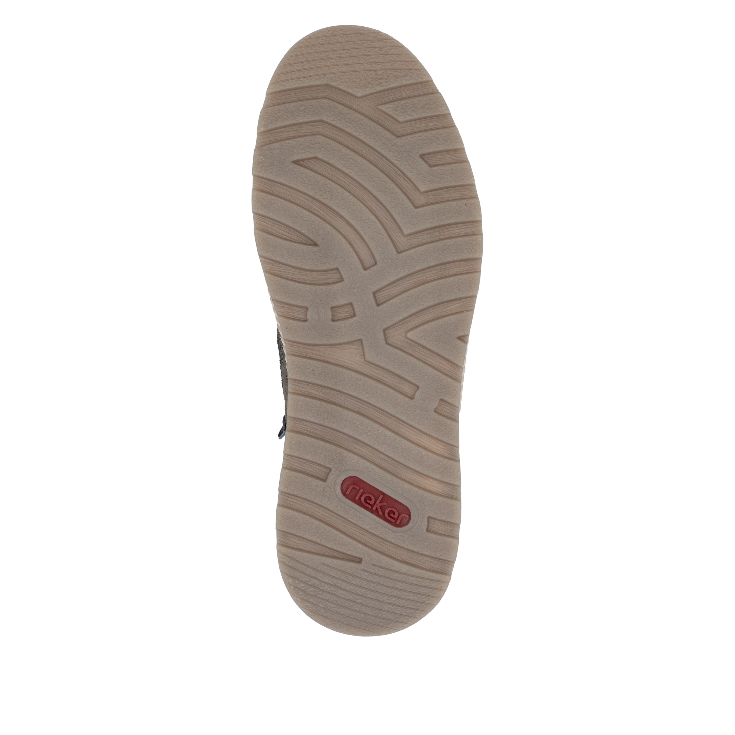 Rieker Sneaker, Schnürschuh, Halbschuh, Outdoorschuh mit gepolstertem Schaftrand