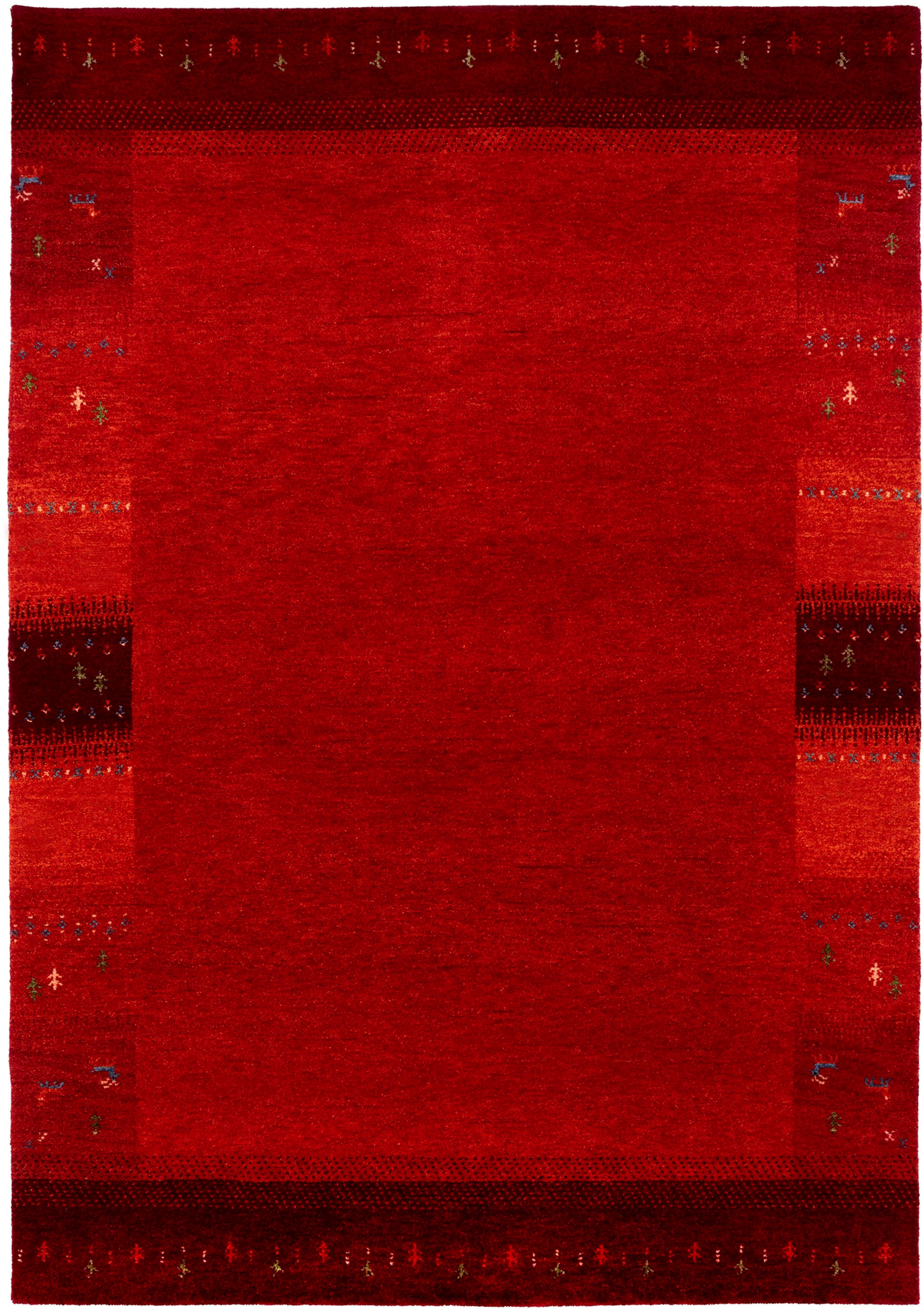 OCI DIE TEPPICHMARKE Wollteppich »INTENSE MALA«, rechteckig, 12 mm Höhe, handgeknüpft, reine Schurwolle, fußwarm, Wohnzimmer