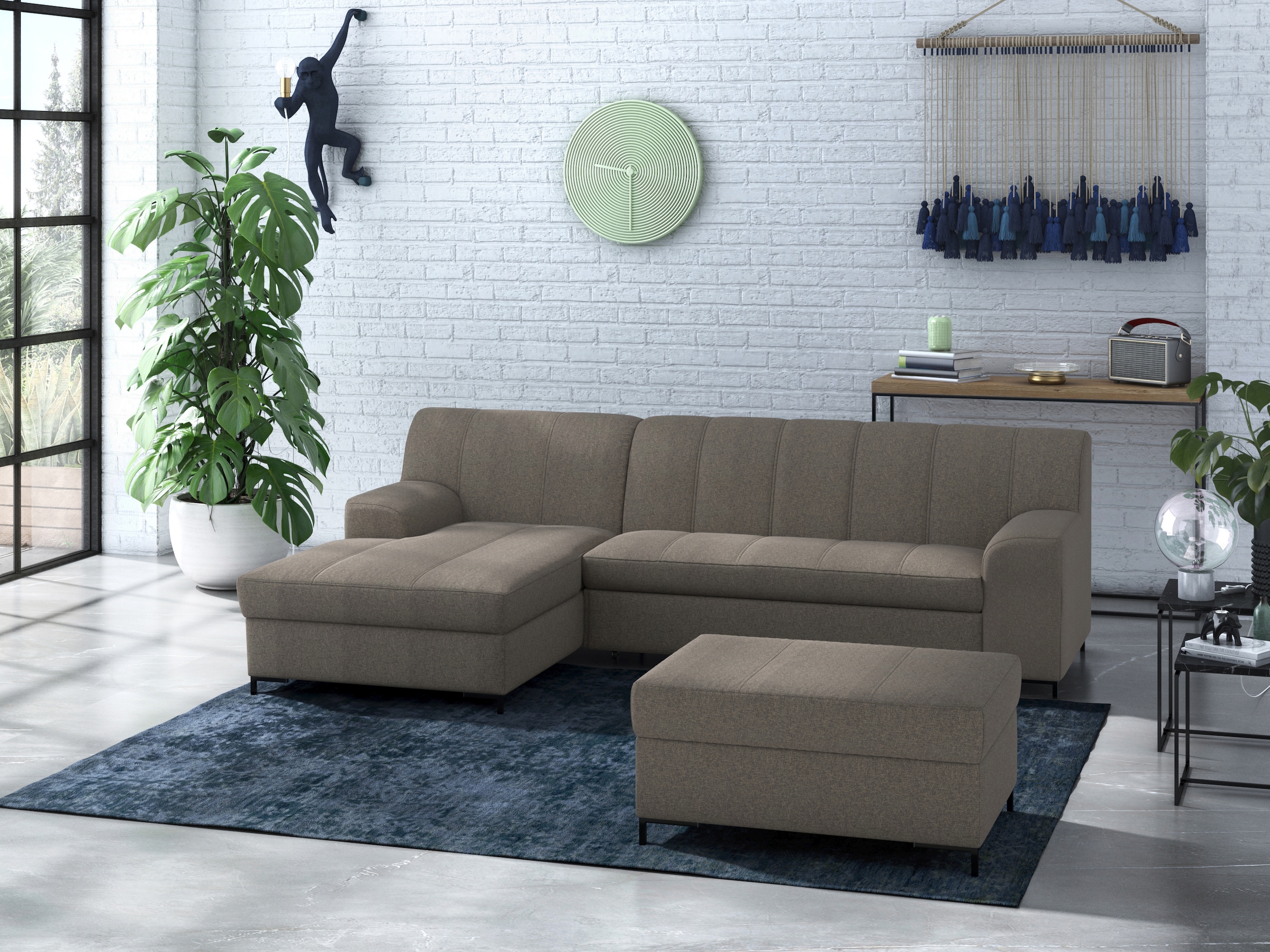 INOSIGN Polsterhocker »Balme«, passend zur Serie "Balme"