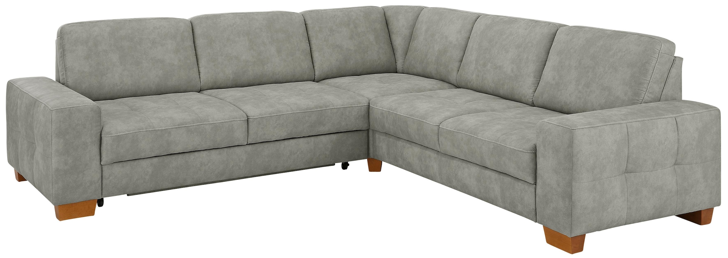 Home affaire Ecksofa »Puccini L-Form« mit Federkern, Sitztiefenverstellung, günstig online kaufen