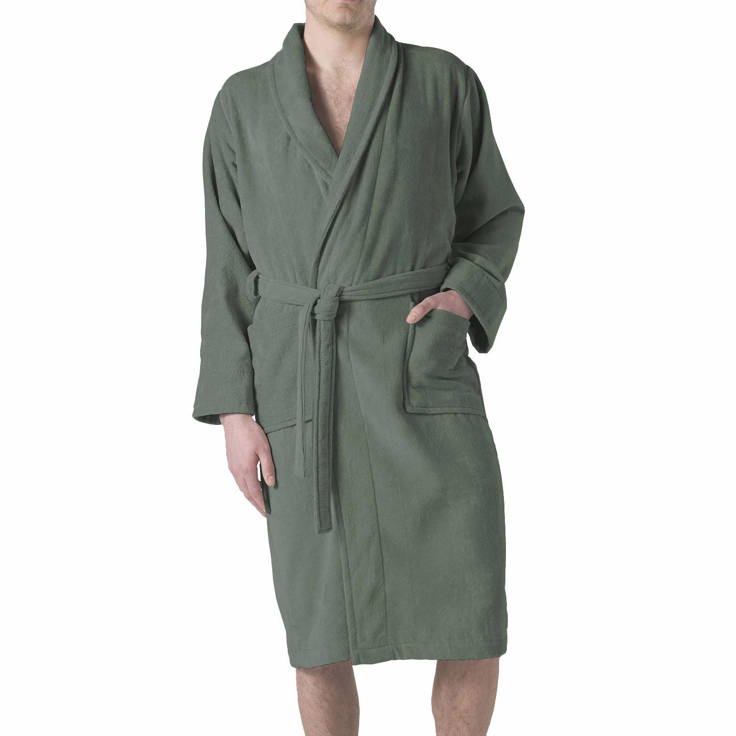 Seahorse Bademantel »Seahorse Pure Unisex«, (1 St.), Langarm, aufgesetzte Taschen