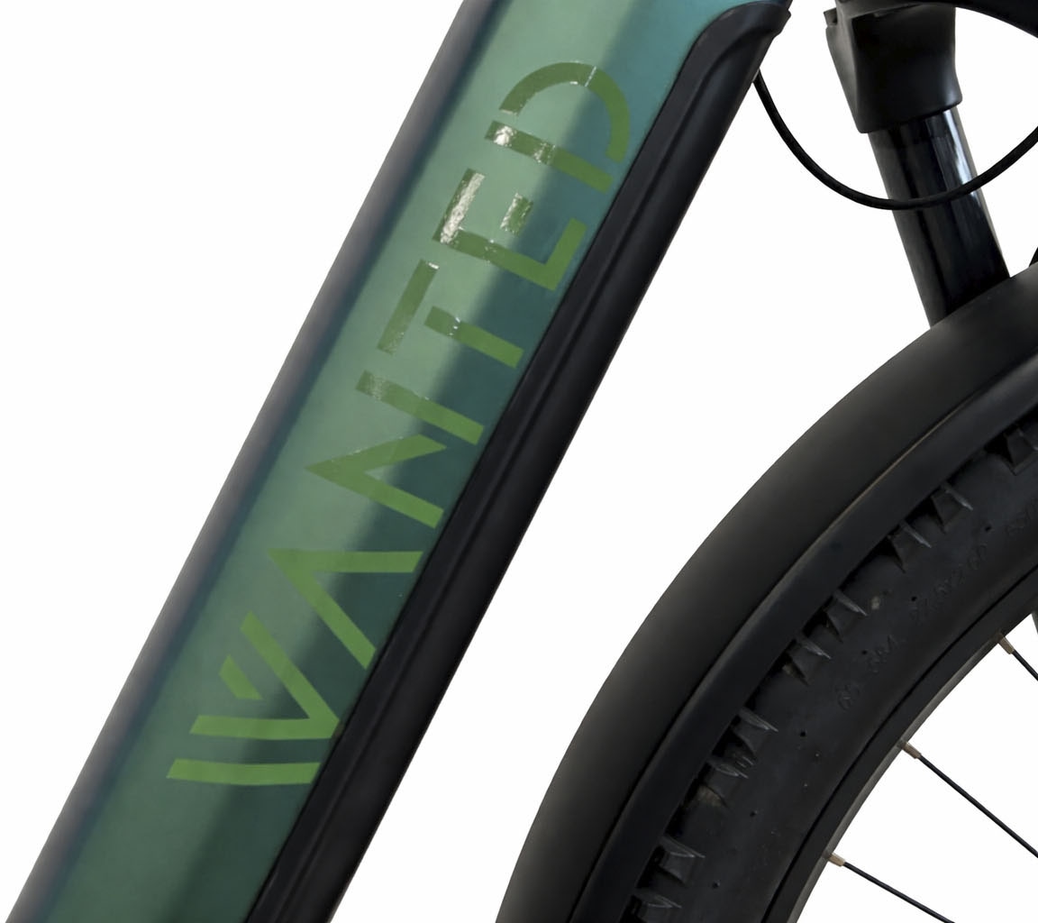 WANTED »WANTED CORVARA 27,5 Zoll – Bosch Performance Line CX Motor, RockShox« 10 Gang Shimano DEORE RDM5120 Schaltwerk Kettenschaltung Mittelmotor 250 W BOSCH PERFORMANCE LINE CX 36 V/250 W, Mittelmotor