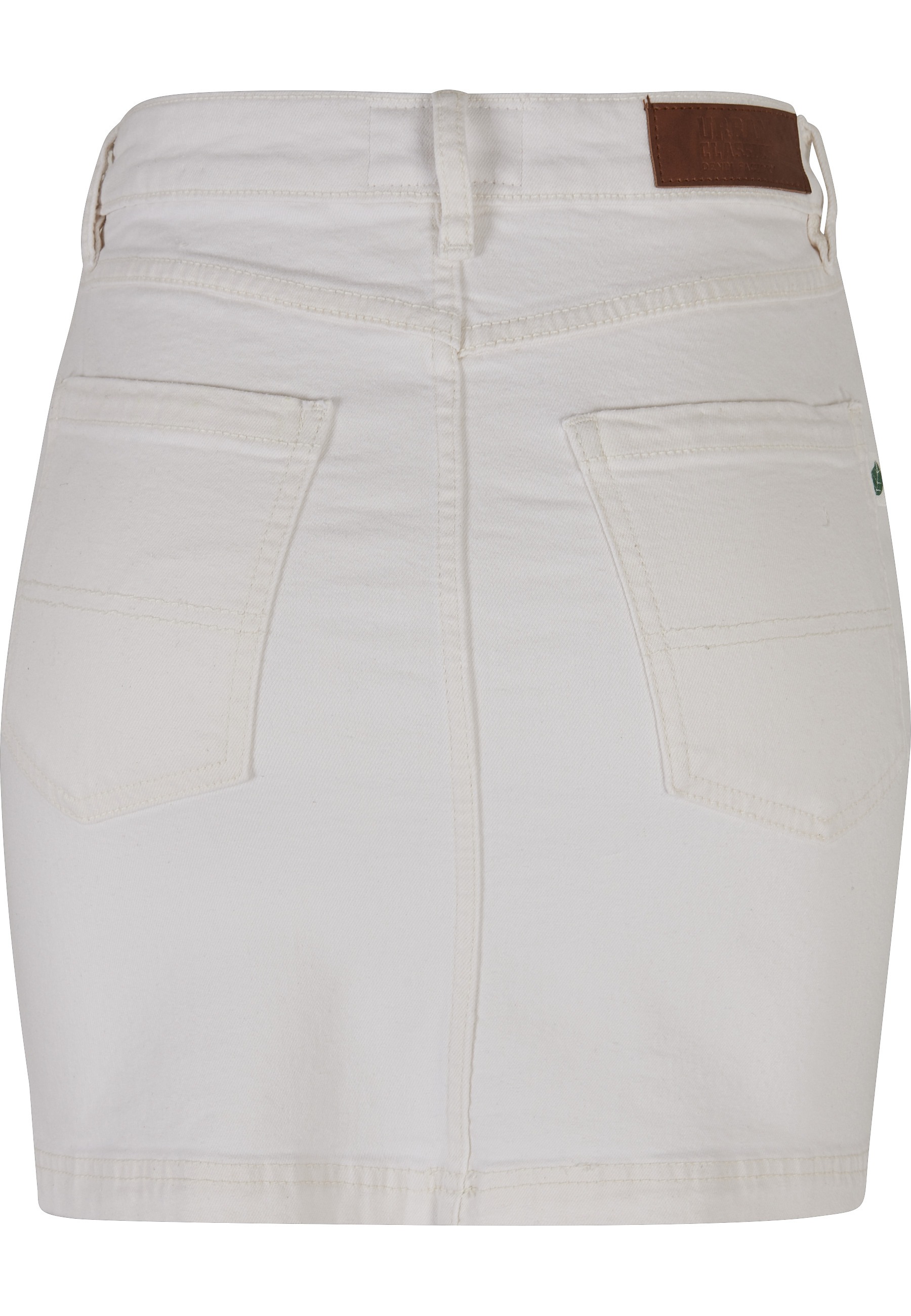 URBAN CLASSICS Jerseyrock »Urban Classics Damen Ladies Organic Stretch Denim Mini Skirt« 1 Stk.