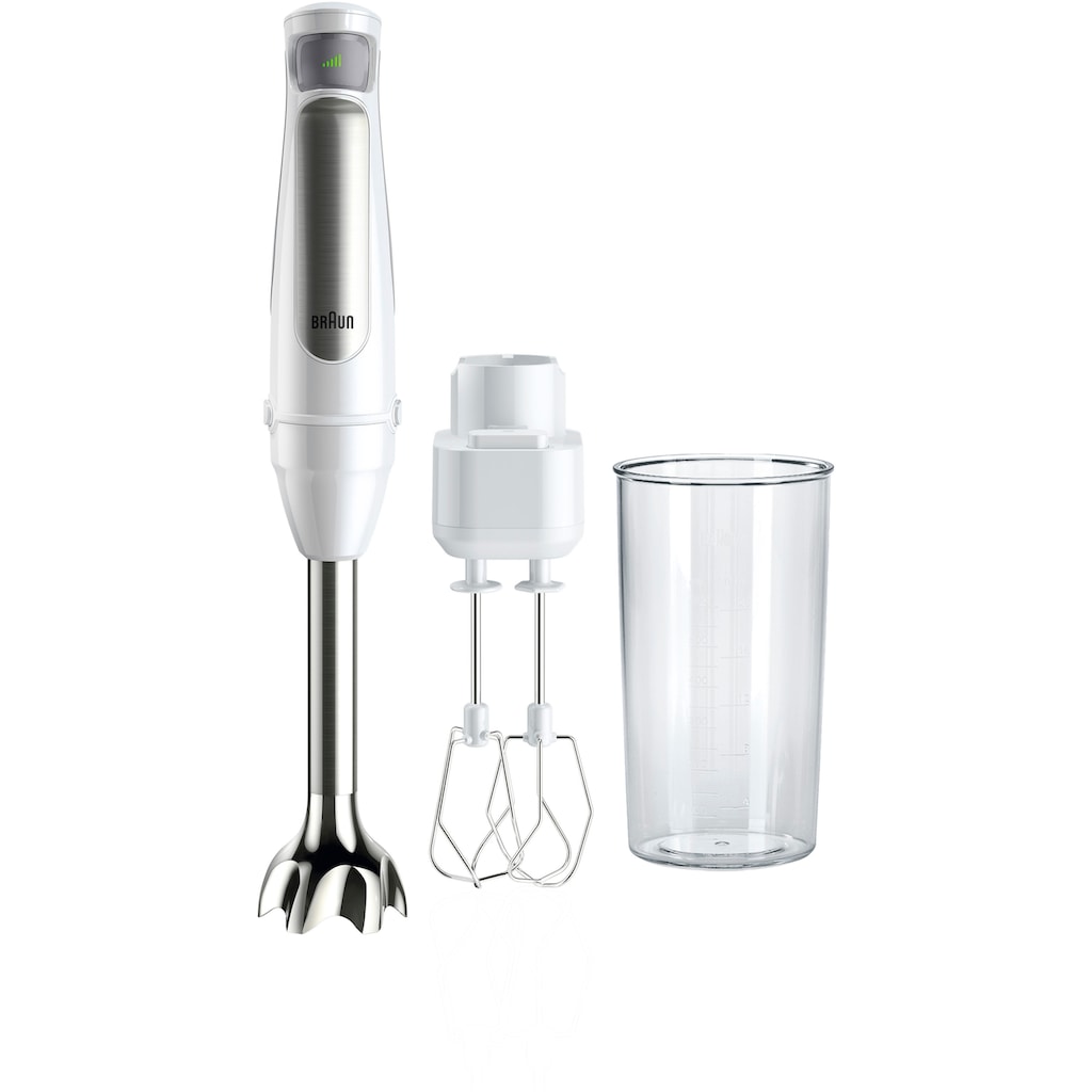 Braun Stabmixer »MultiQuick 7 MQ7005B WH«, 1000 W