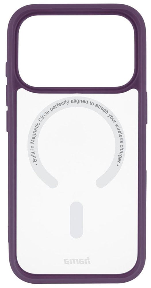 Hama Smartphone-Hülle »Handyhülle für Apple iPhone 17 Pro 18 Pro mit Magnetring« Smartphones Magnetisch, Farbkontrast, Kamerataste abgedeckt, rutschhemmend
