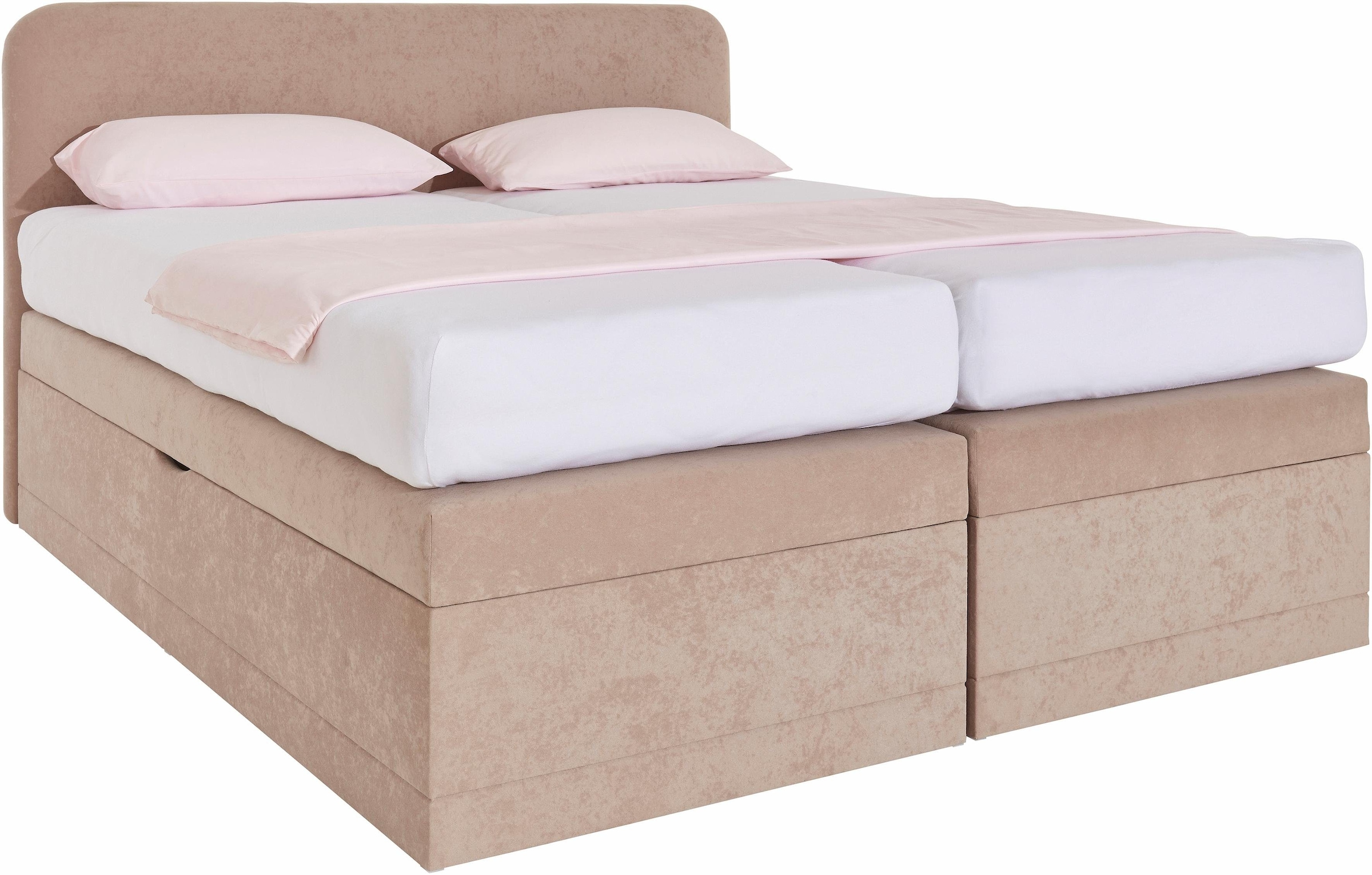 Westfalia Schlafkomfort Boxspringbett wahlweise mit Bettkasten günstig online kaufen