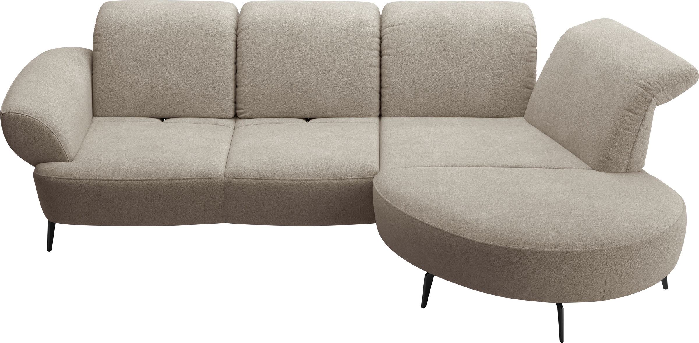 sit&more Ecksofa »Dance, L-Form, inkl. Sitztiefenverstellung« inkl. Click&S günstig online kaufen