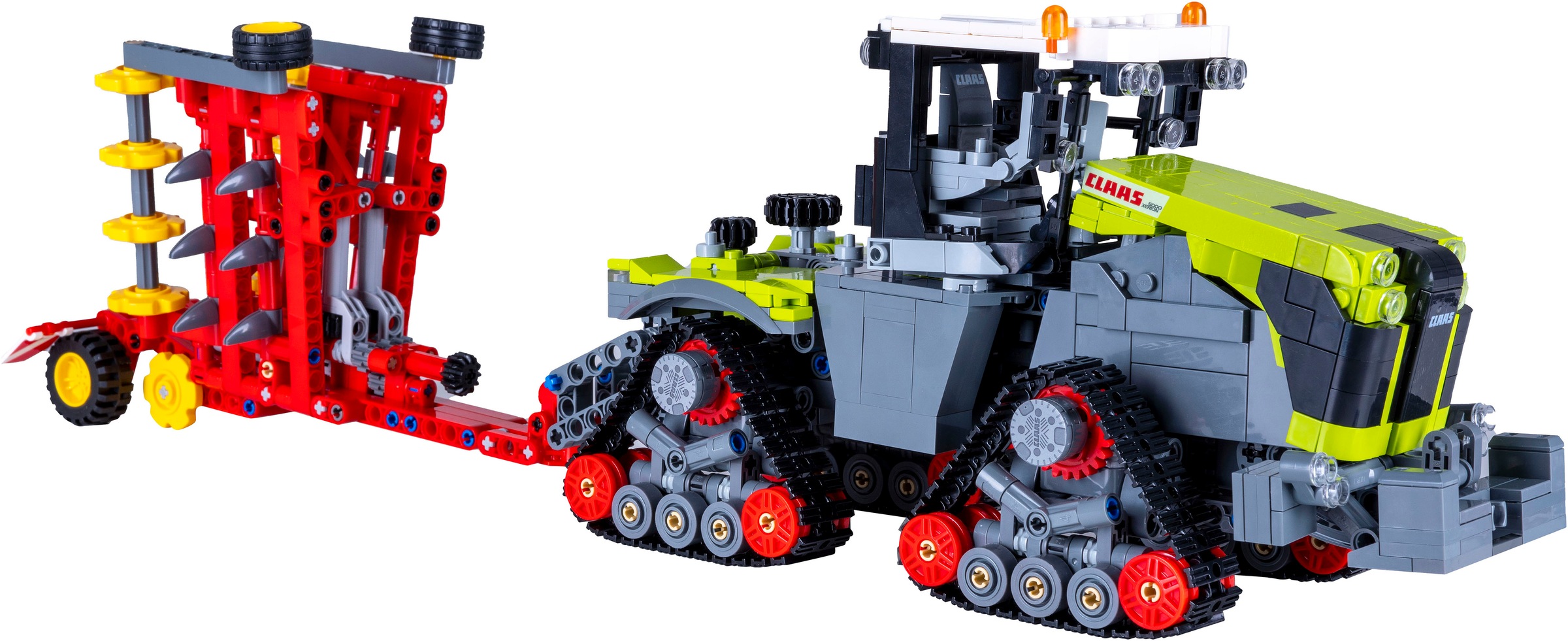 Jamara Konstruktions-Spielset »CaDA, Bricks, Claas Xerion 5000 Trac TS (402856)«, (1336 St.)
