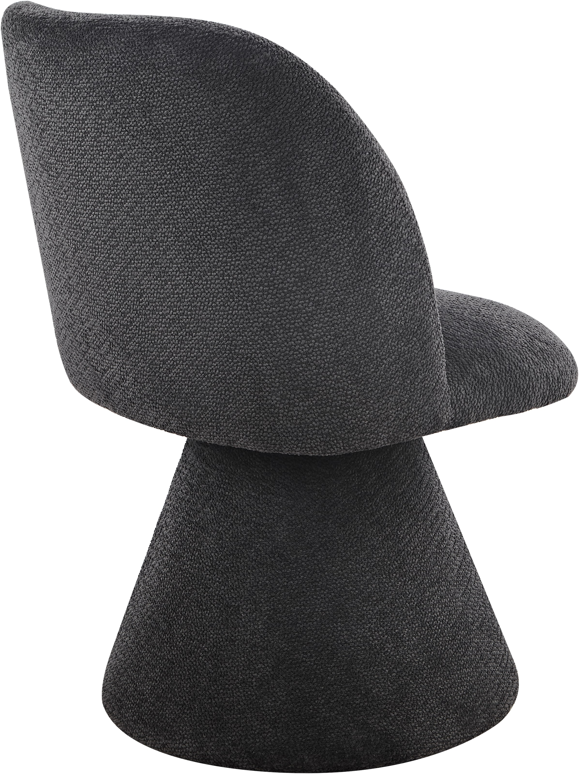 HELA Esszimmerstuhl »BARI II Drehstuhl« (Set) 1 Stk.360° drehbar, Polsterfuß, Webstoff, fest gepolstert