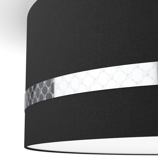 Joop! Deckenleuchte »ROUND LIGHTS«, mit rundem Textil-Leuchtenschirm und  eingelassenem Metall-Dekorband online kaufen