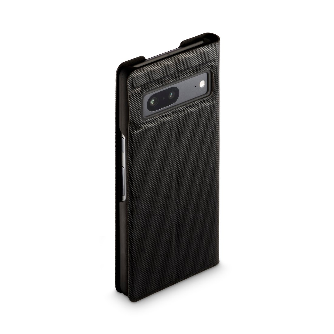 Hama Smartphone-Hülle »Booklet für Google Pixel 7a, Farbe Schwarz, klappbar, Magnetverschluss«, Google Pixel 7a, Mit Standfunktion und Einsteckfächer