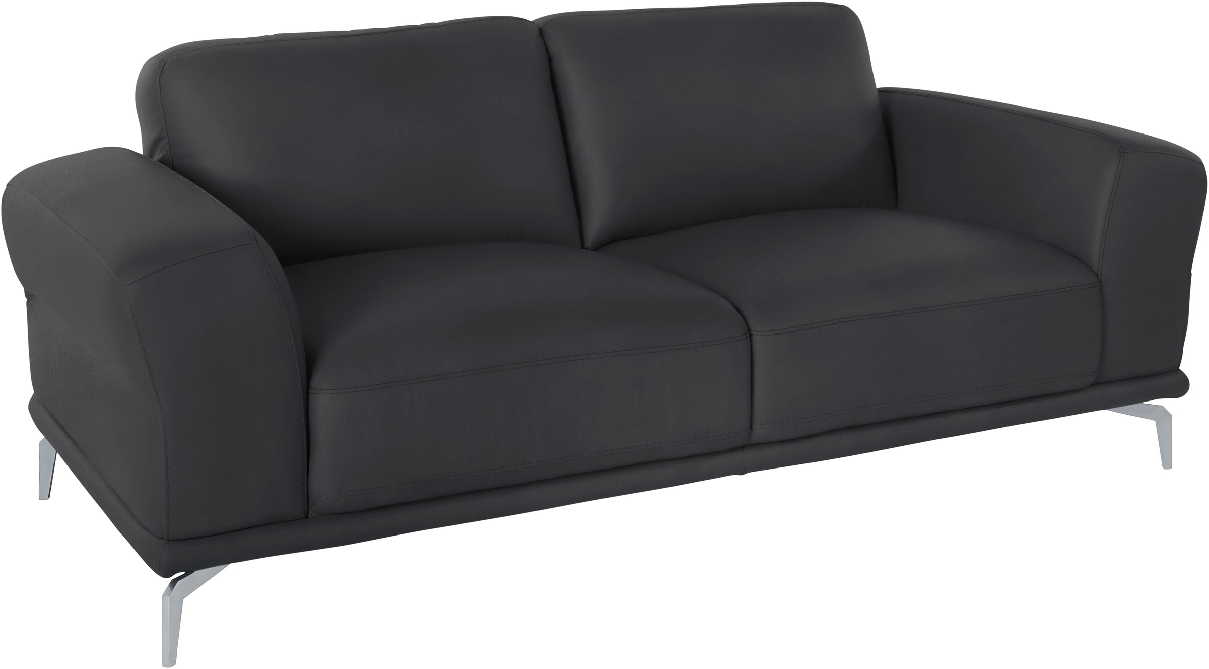 W.SCHILLIG 2-Sitzer »montanaa« mit Metallfüßen in Silber matt, Breite 192 c günstig online kaufen