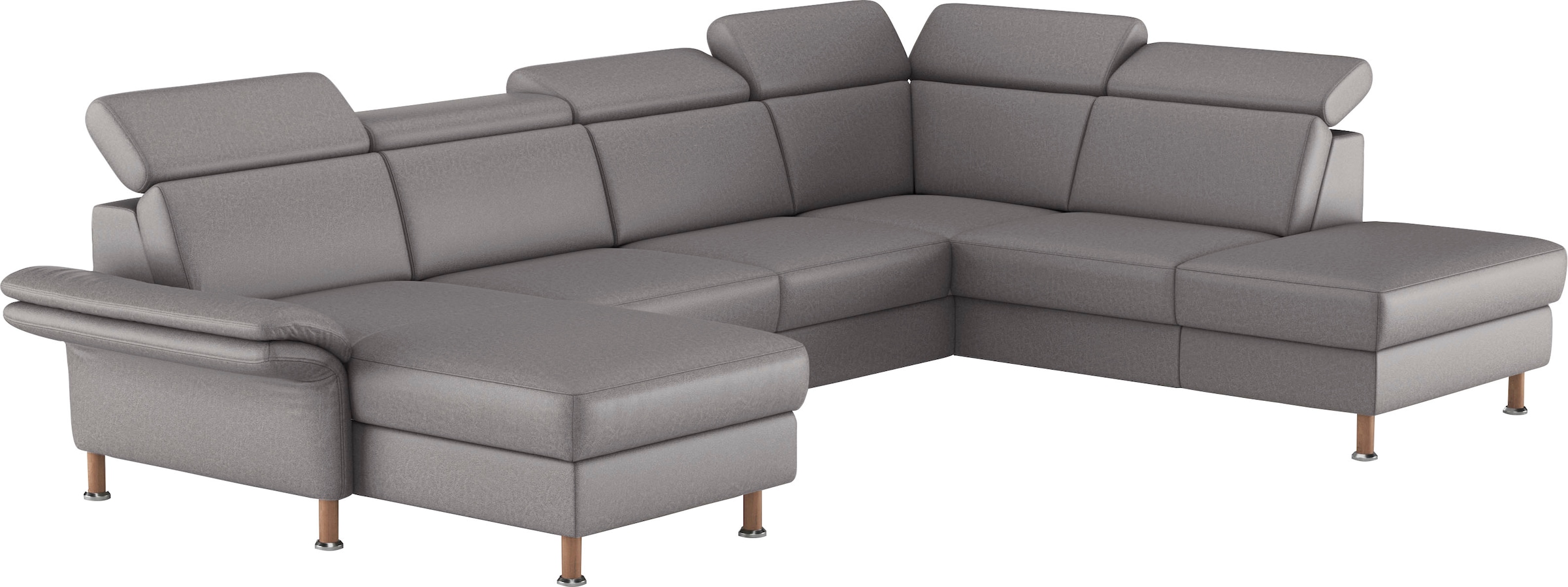 Home affaire Wohnlandschaft »Calypso U-Form«, wahlweise mit motorischer Relaxfunktion