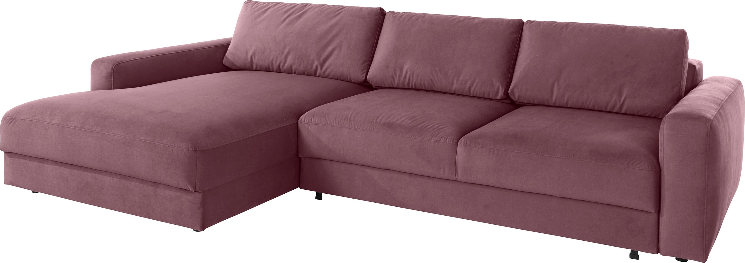 Places of Style Ecksofa »Bloomfield, bequem und elegant, OTTOs Choice, L-Form«, wahlweise mit Bettfunktion und Bettkasten